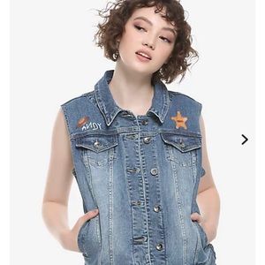 Toy story denim vest